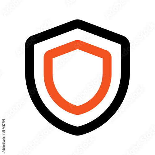 shield line color icon