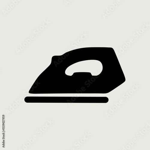iron isolated on white background