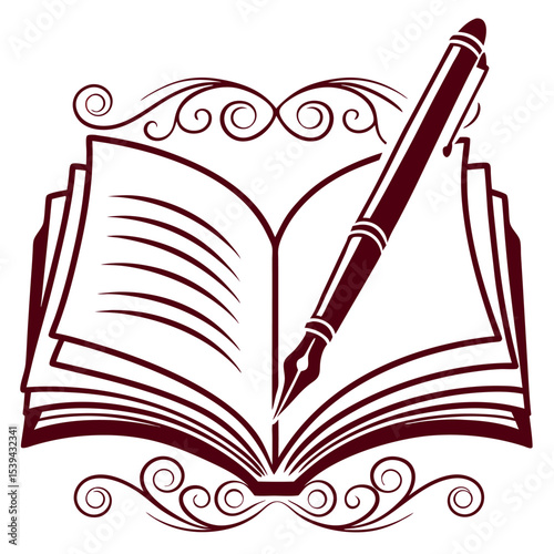  Educational logo icon vector illustration.
