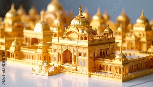 Golden Palace Architectural Model.