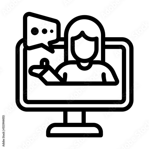 introduction Line Icon