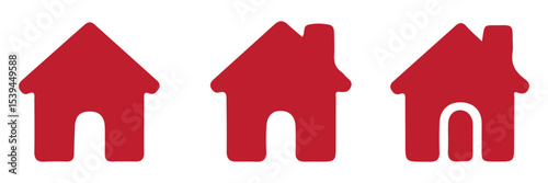 House icon vector. Home sign and symbol