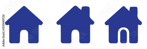 House icon vector. Home sign and symbol