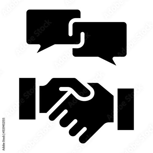 introduction Solid icon