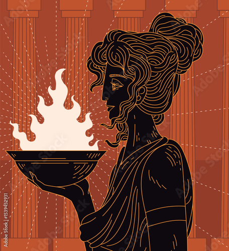 hestia greek goddess of home and domesticity