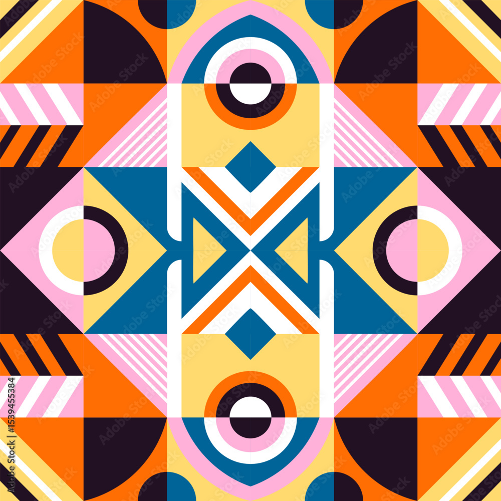 Obraz premium Geometric Seamless Pattern