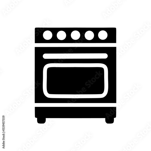 Black Stove Icon