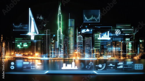 Smart city innovation energy saving buildings and disaster warning center for earthquake preparedness