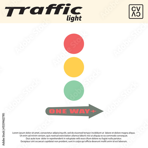 traffic light design cover illustration