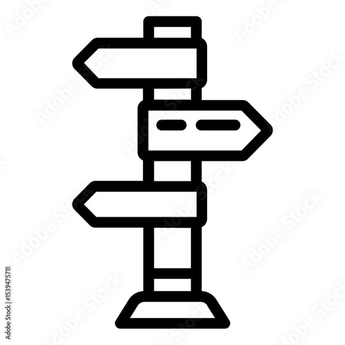 Sign Past Icon