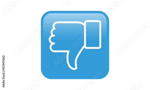 Like Dislike icon set Thumb down Thumb up