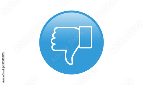 Like Dislike icon set Thumb down Thumb up