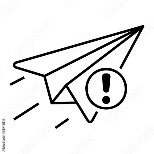 notification Line Icon