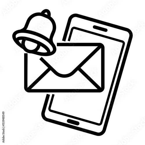 notification Line Icon