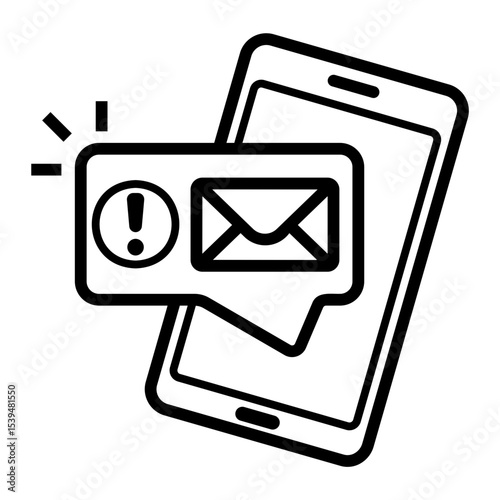 notification Line Icon