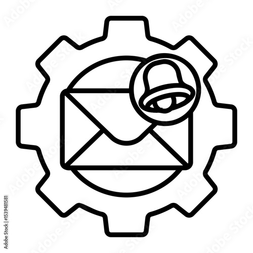 notification Line Icon