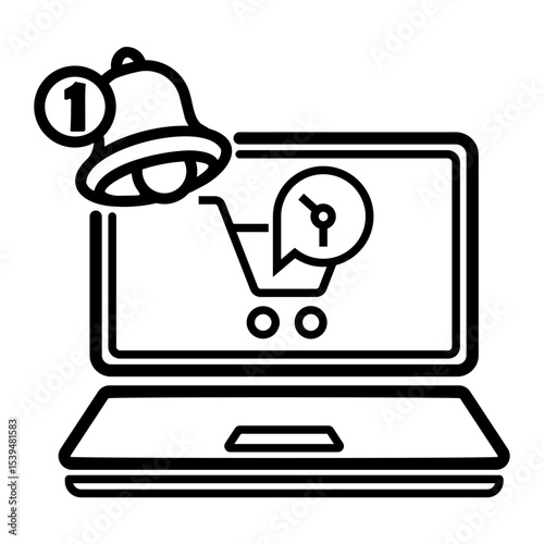 notification Line Icon