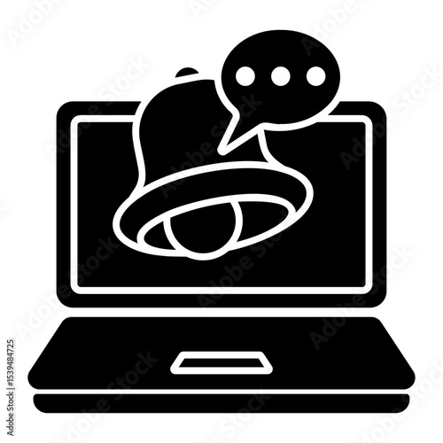 notification Solid icon