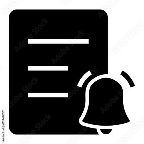 notification Solid icon