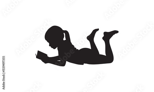 Cozy Reading Silhouette