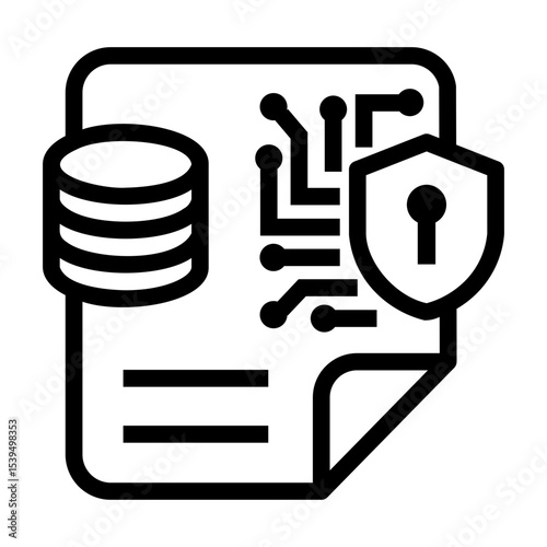 security Line Icon