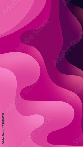 abstract pink waves gradient