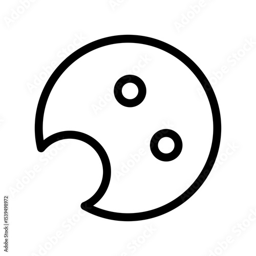 cookie line icon
