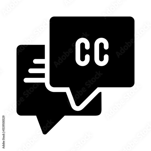 caption glyph icon