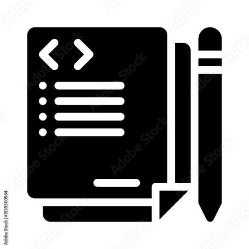 script page glyph icon