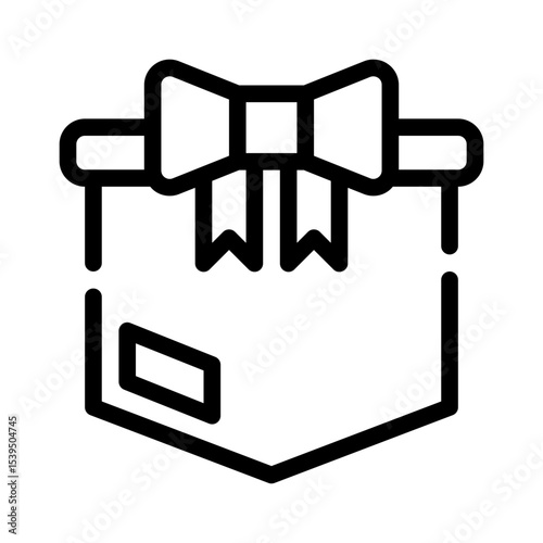 gift box line icon