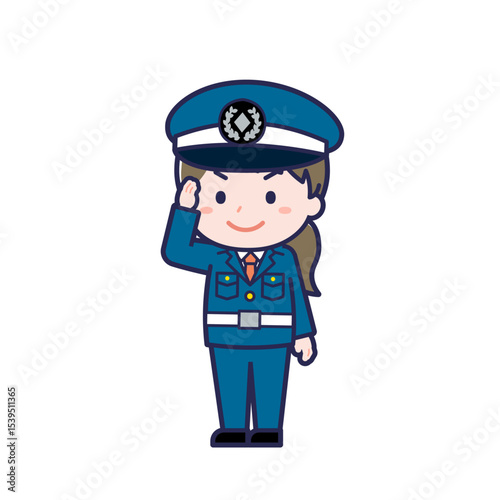 警備員／ななめ／女性 02