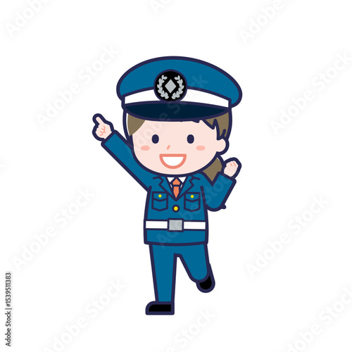 警備員／ななめ／女性 05