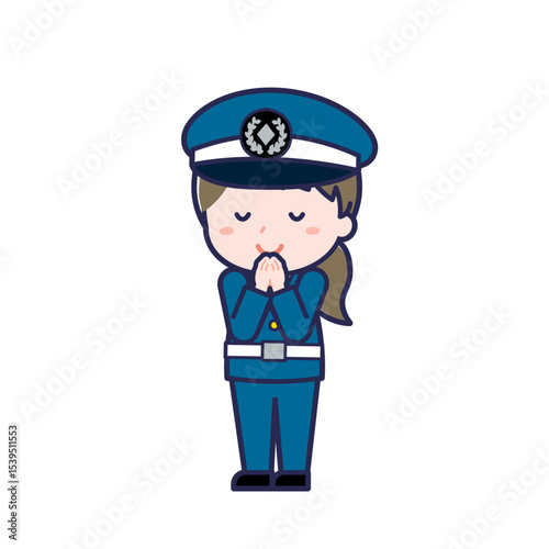 警備員／ななめ／女性 24