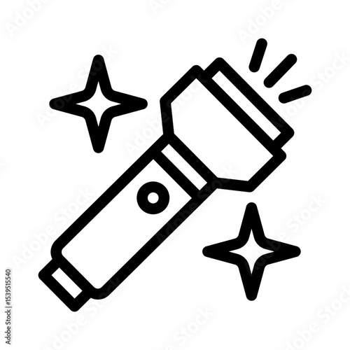 flash light line icon