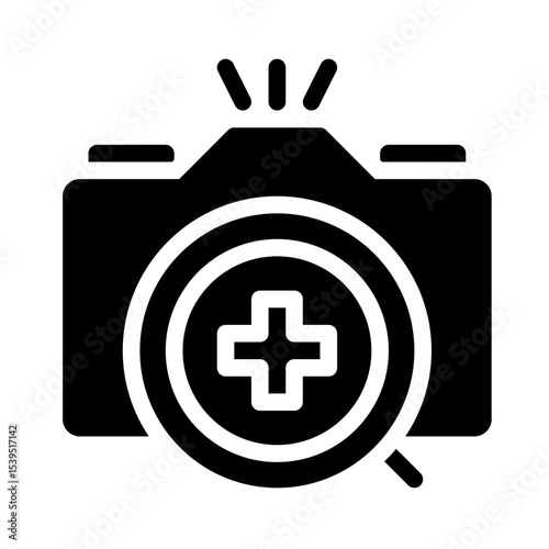 zoom in glyph icon