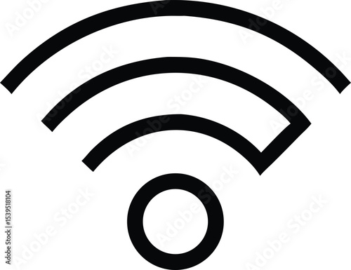 High-Quality Wifi Signal Icon Free Vector Graphic for Websites and Apps