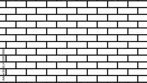 Colorful brick wall texture and white brick wall, industrial building wall bricks arrangement background.