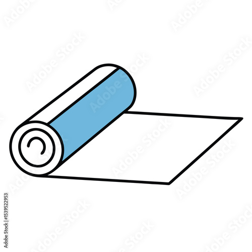 3d rendered illustration of a transparent plastic container