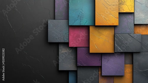 Explore the Vibrant World of Abstract Wallpapers with Stunning 3D Blocks in a Full Color Spectrum