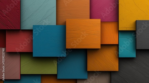 A Bright and Colorful Wallpaper Featuring an Array of Vivid Colors Perfect for Modern Abstract Backgrounds to Enhance Any Space