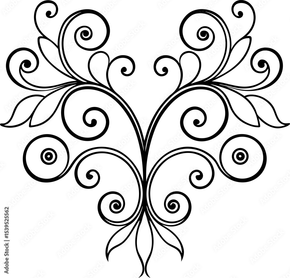 abstract floral design abstract floral design