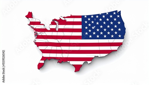united states of america  map
