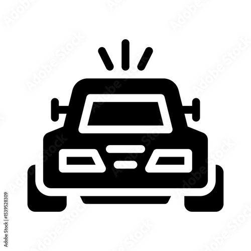 car glyph icon