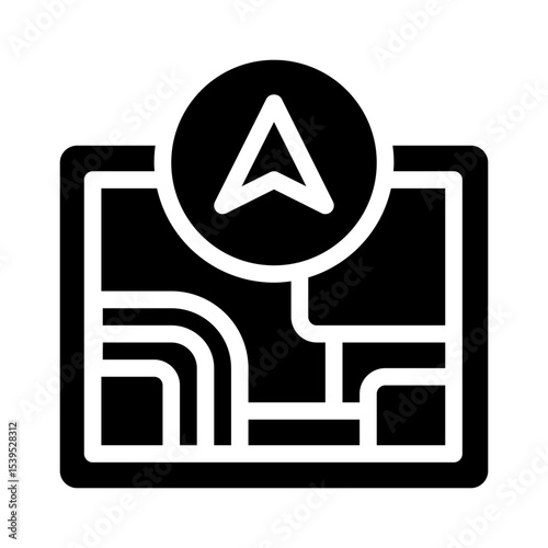 navigation glyph icon