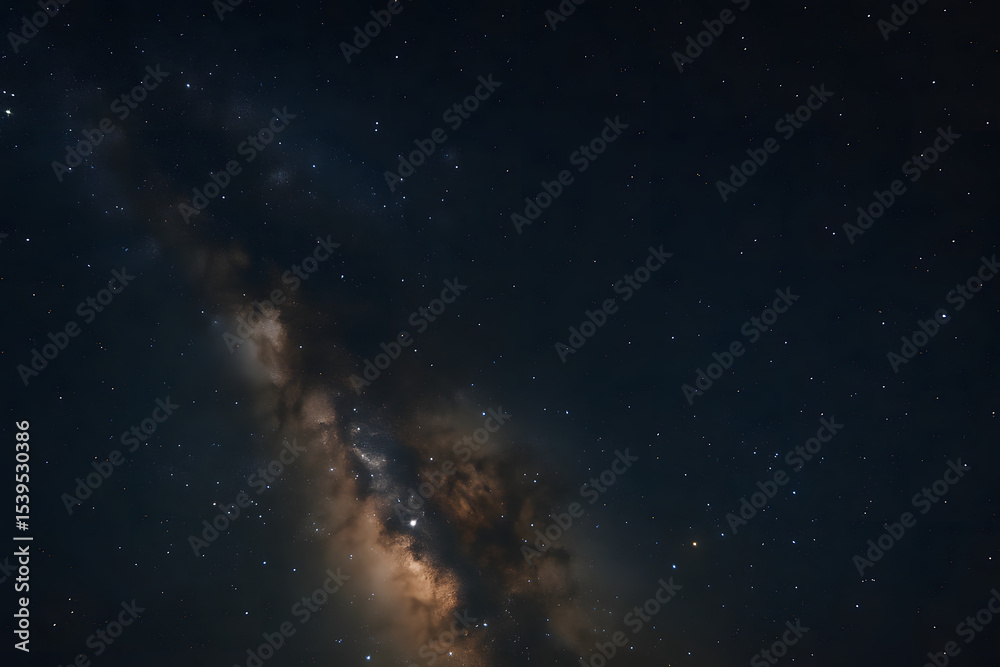 Fototapeta premium starry night sky with stars