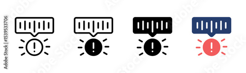 Voice Recognition icon sheet multiple style collection