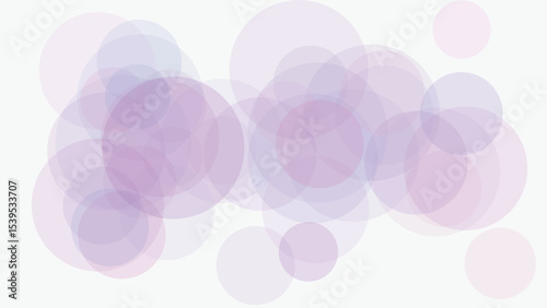 Abstract background made of translucent colorful circles overlapping on a neutral base. Ideal for design projects, digital interfaces, or calming visual themes.