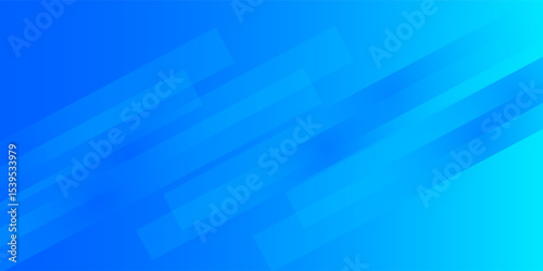 Abstract blue background with diagonal lines. Dynamic shapes composition. Vector illustration