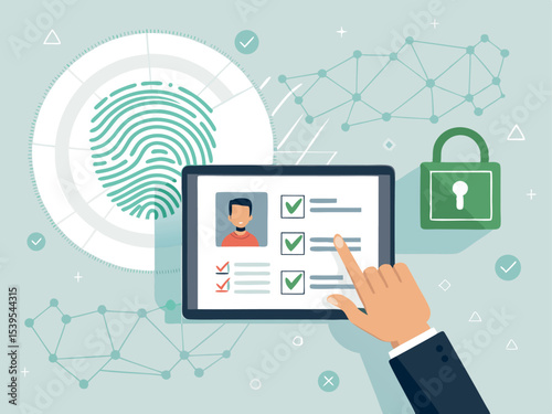 Trustworthy Vector Design of Biometric Remote Election  