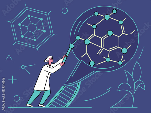Conceptual Flat Vector of Quantum ML in Drug Discovery  